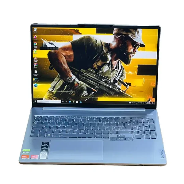 تصویر لپ تاپ لنوو مدل ideaPad Pro5 16 با صفحه نمایش 16 اینچی مات و پنل OLED